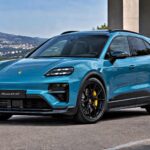 Porsche Macan GT EV official exterior hero view