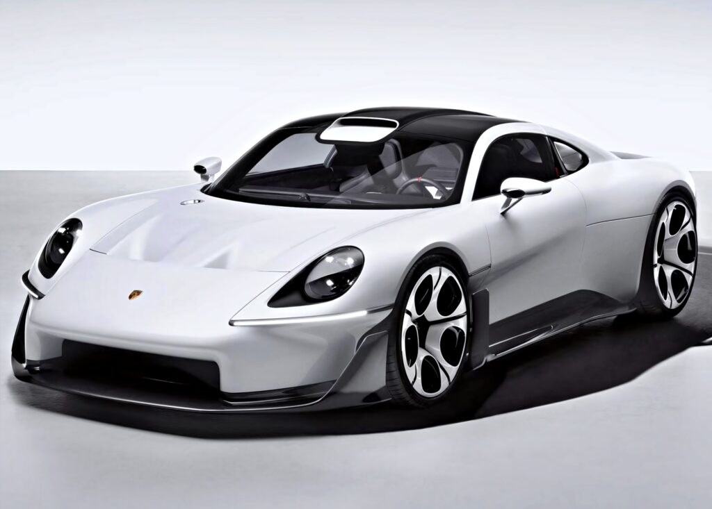 Porsche Mission S Officially Revealed official exterior hero view