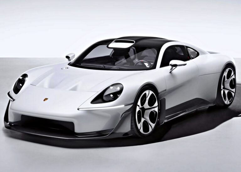 Porsche Mission S Officially Revealed official exterior hero view