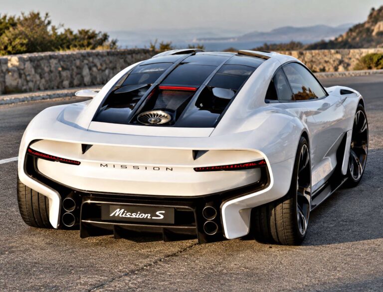 Porsche Mission S Officially Revealed official exterior hero view