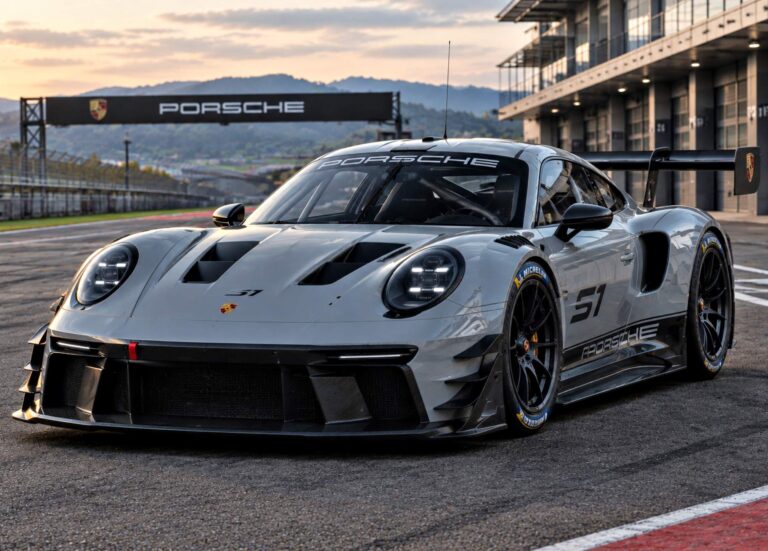 Porsche Mission S official exterior hero view