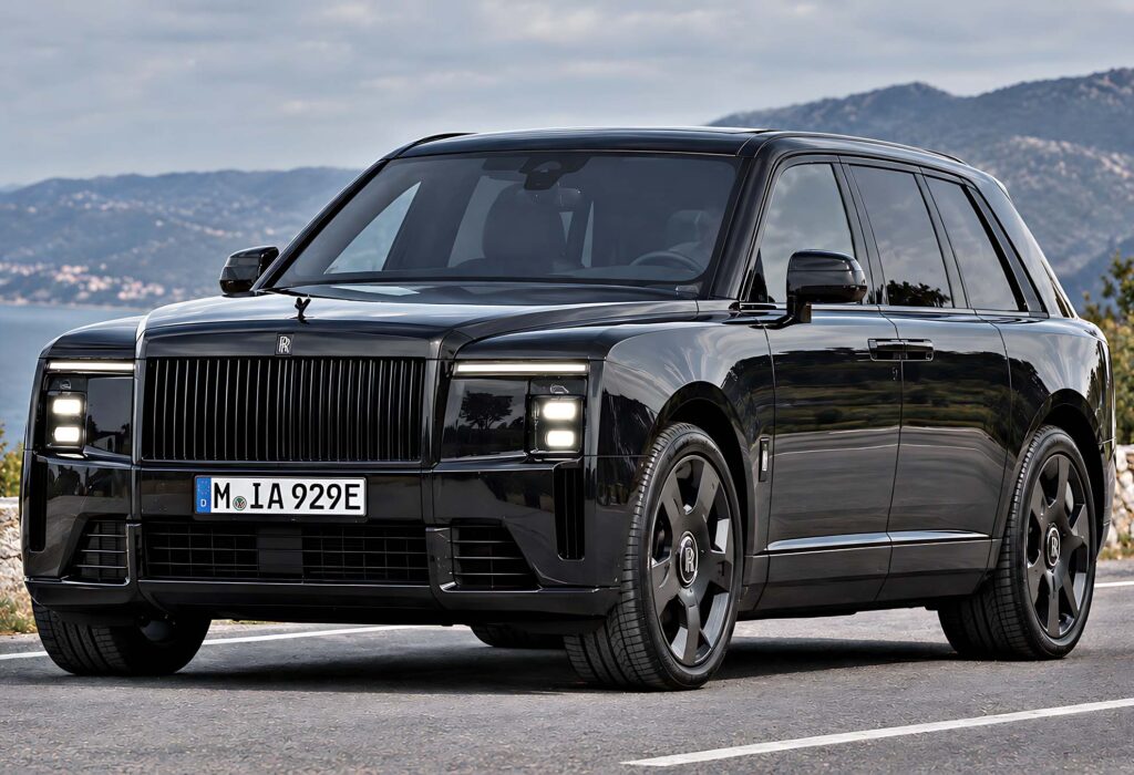Rolls-Royce Electric SUV official exterior hero view