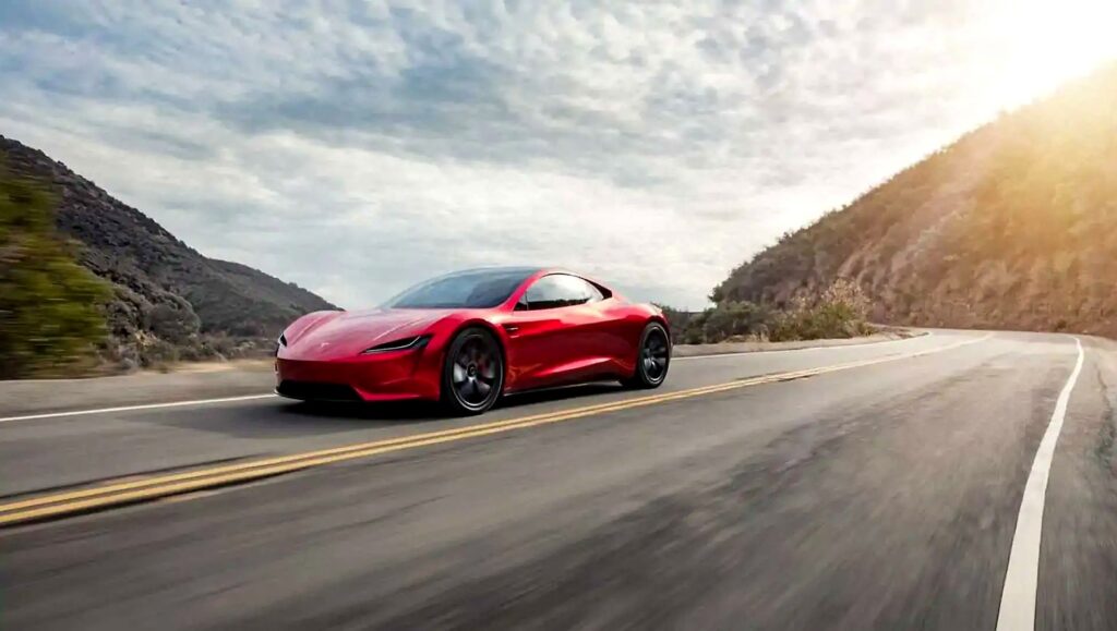 Tesla Roadster debut - Feature View