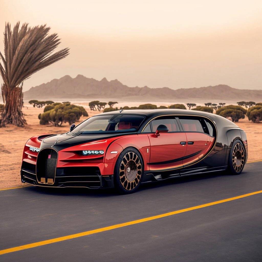 Bugatti Limousine Interior