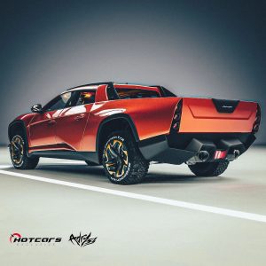 2025 Lamborghini Sian Pickup Truck Designed by Timothy Adry Emmanuel