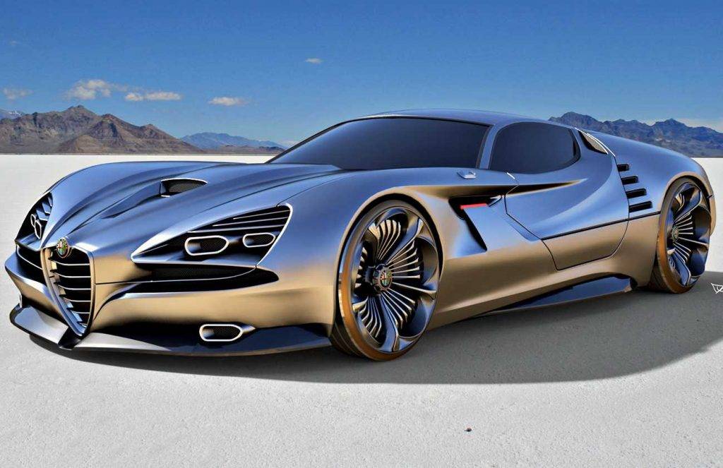 Alfa Romeo Montreal GT Designed by Luca Serafini