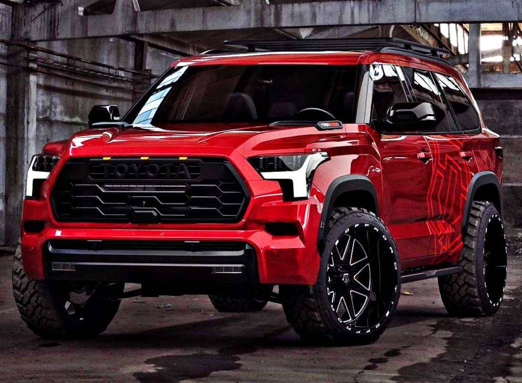 Custom Toyota Sequoia TRD PRO