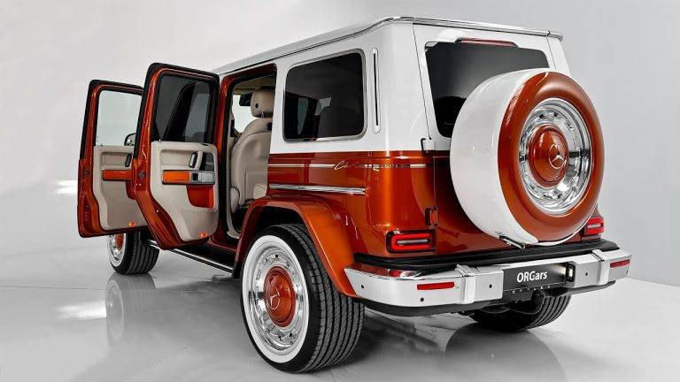 Mercedes G-Class Fiamma Vintage is an extraordinary reinterpretation of the legendary G-Wagon, brought to life by Carlex Design