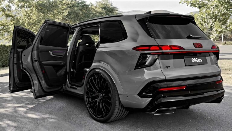 Audi Q7 2027 official exterior hero view