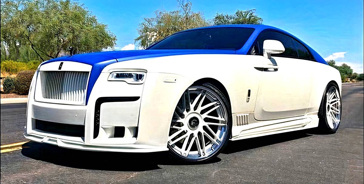 This is Japanese tuner OfficeKs Rolls Wraith and it is very gold  Top  Gear