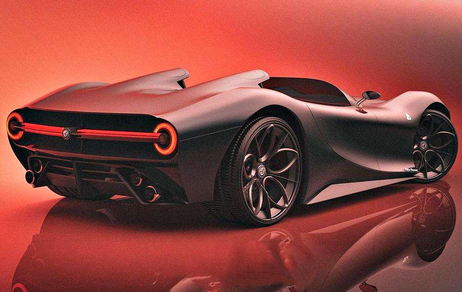 2030 Alfa Romeo Aquila Designed by Valentino Rajan, EPIC Design