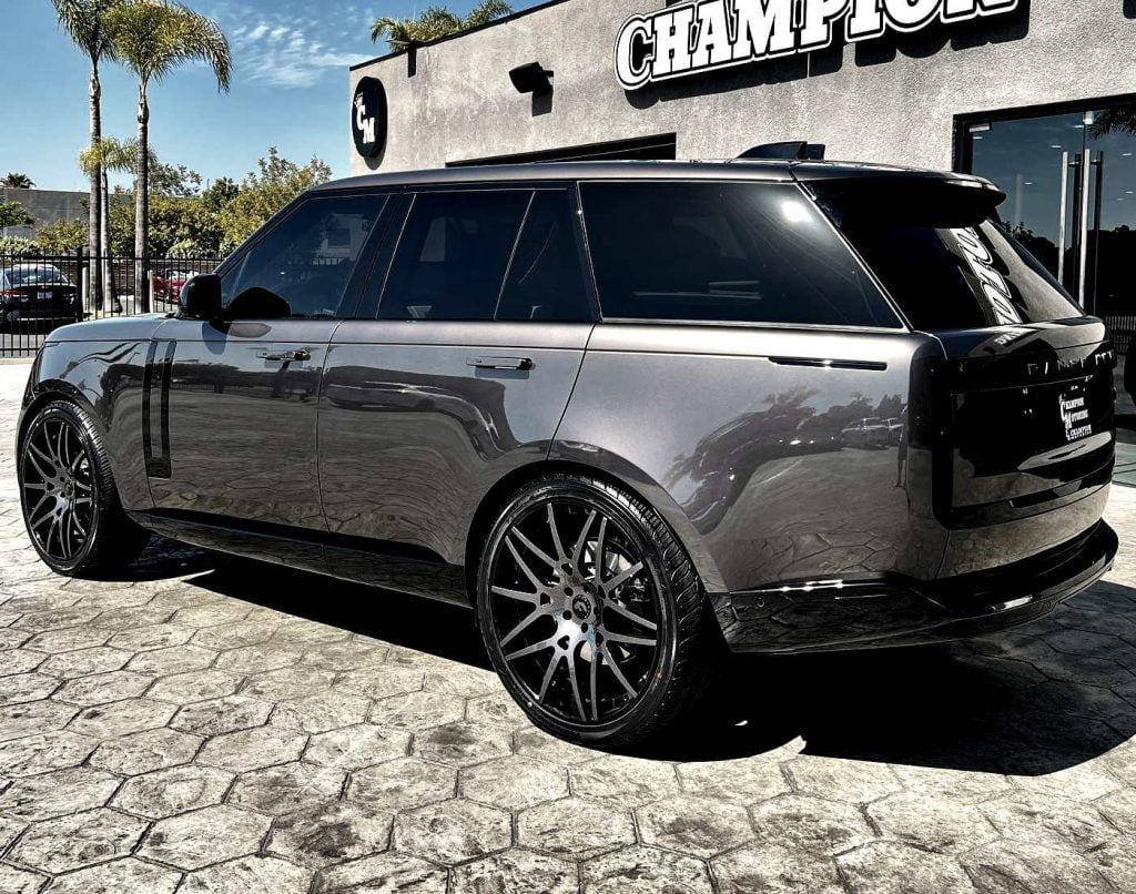 2022 Tinted Range Rover on Forgiato Wheels