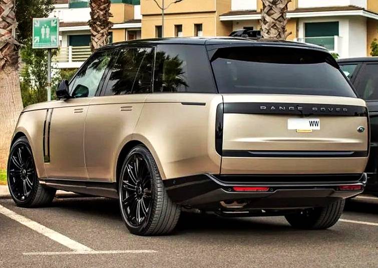 2022 Range Rover First Edition Sunset Gold Gorgeous Range Rover Fans
