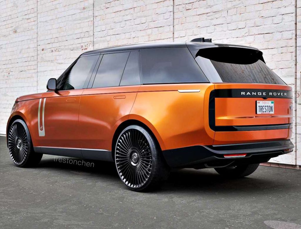2022 Range Rover SV Sitting on Forgiatos