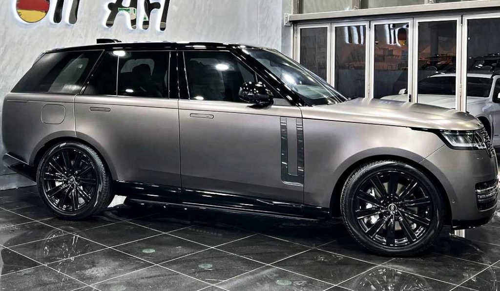 2022 Range Rover Autobiography Wrapped in Matt Grey