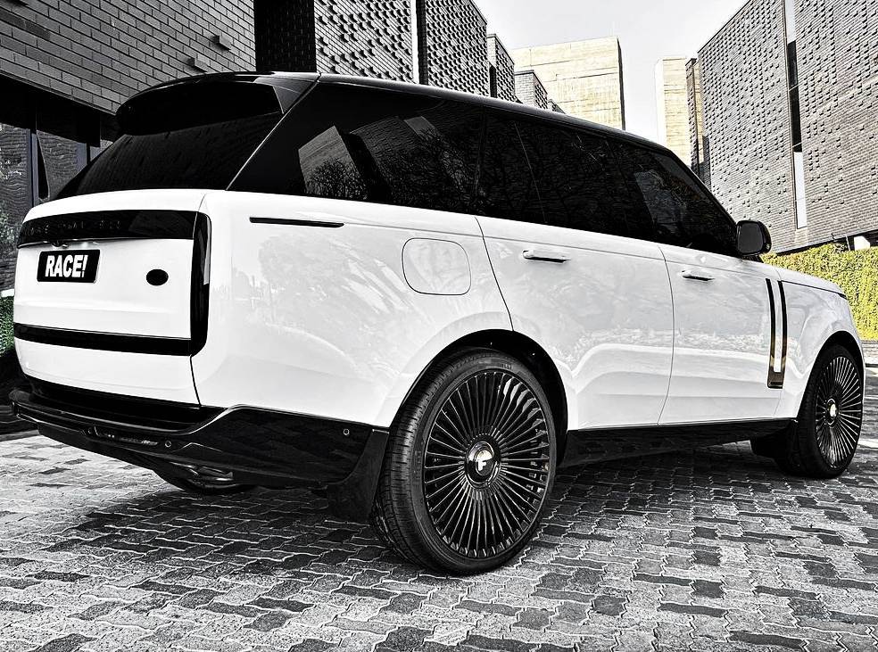 2022 Range Rover Autobiography by RACE! Sitting on Forgiato Wheels