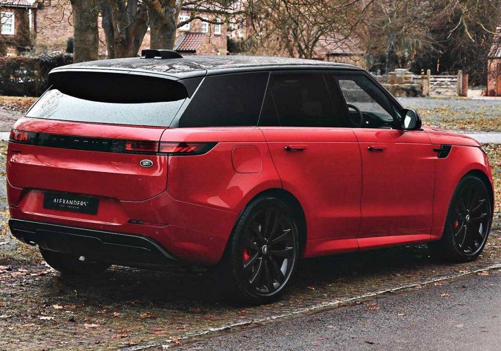 Firenze Red Metallic Range Rover Sport