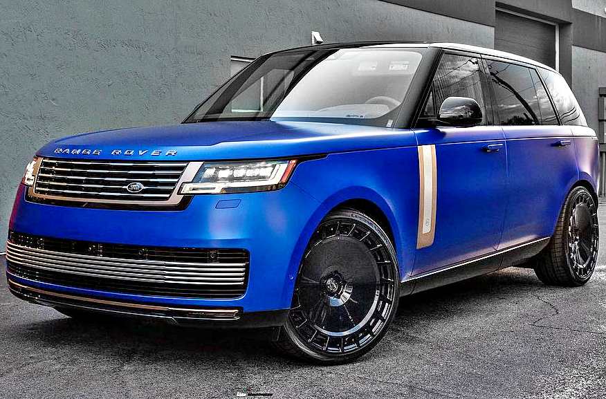 2023 Range Rover SV Factory Velocity Satin Blue