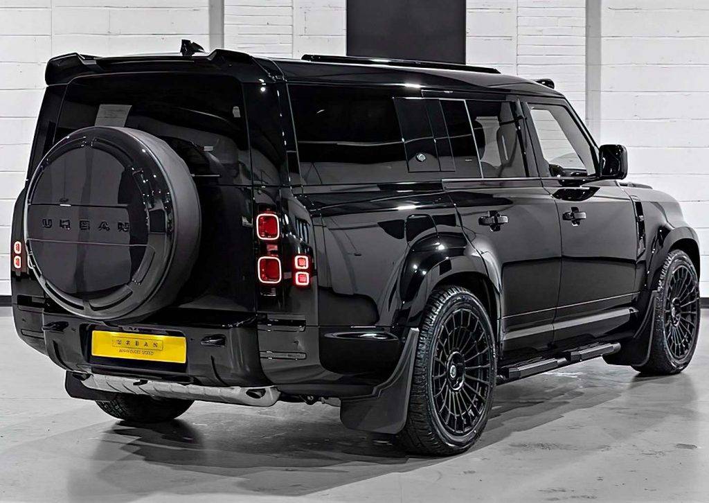Urban Land Rover Defender 130 Full Black Long SUV Range Rover Fans