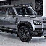 Urban Land Rover Defender 110 in Eiger Grey