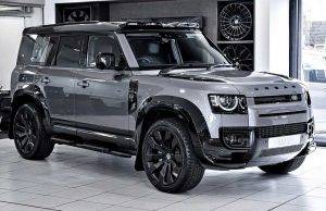 Urban Land Rover Defender 110 in Eiger Grey