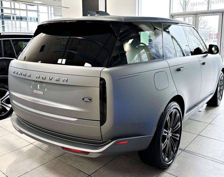 2023 Range Rover in Matte Gunmetal