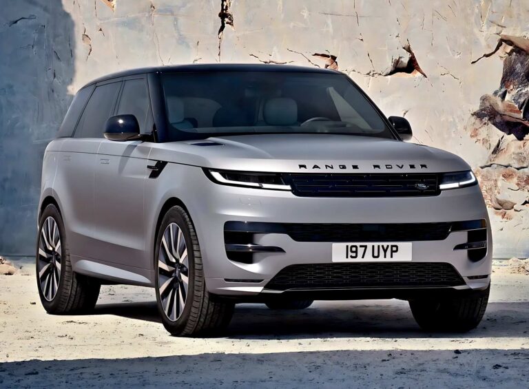 Range Rover Sport Electric official exterior hero view